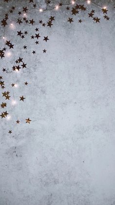 the stars are all over the white surface with lights on them, and there is no image here to provide a caption for