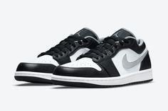 Air Jordan 1 Low ‘Black Medium Grey’ Air Force 1 Noir, Jordan 1 Low Shadow, Air Jordan 1 Low Black, Nike Jordan 1 Low, Jordan 1 Low White, Basket Noir, Nike Air Jordan 1 Low, Jordan 10, Jumpman Logo