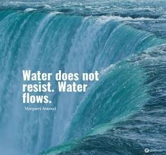 water does not resist water flows