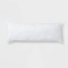 a white pillow on a white background