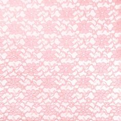 a pink lace background with small hearts on it