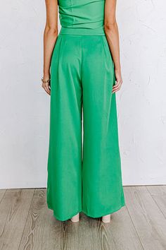 Our trendy green 'Nearly Famous' pants feature lightweight material, a high waistline, and an oversized silhouette that falls straight into ankle-length hemlines! Measurements S : Front Rise 13", Hip 34", Inseam 28.5", Length 41.5", Waist 26". M : Front Rise 13", Hip 36", Inseam 28.5", Length 41.5", Waist 28". L : Front Rise 14", Hip 38", Inseam 28.5", Length 42", Waist 30". High Waist Pants, Oversized Silhouette, Waist Pants, High Waisted Pants, Ankle Length, High Waist, High Waisted, Luxury Fashion, Pants