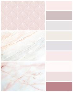 pink and grey marble with geometric shapes in the middle, along with white lines on the bottom