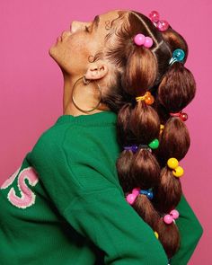 Joyjah Estrada, Flower Girl Hair, 얼굴 드로잉, Hair Bobbles, Flower Girl Hairstyles, Elegant Updo, Creative Hairstyles, Baddie Hairstyles, Girl Hair