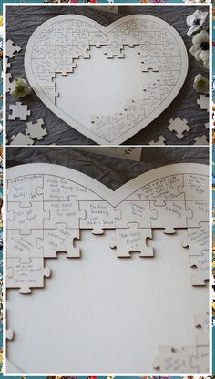 Wedding Guest Book Ideas - No clue where to start looking for the prefect solution for your needs? Look no further, check out for everything you need here. Puzzle Wedding, Alternative Wedding Guest Book, בר מצווה, Future Wedding Plans, Wedding Gifts For Guests, Wedding Guest Book Alternatives