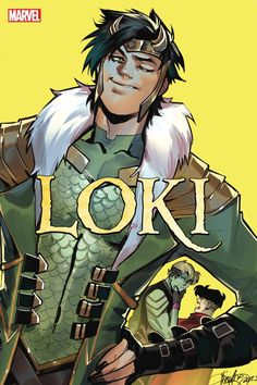 the cover to loki's comic book