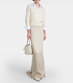 Classic Beige V-neck Sweater For Work, Elegant Fitted Ribbed V-neck Sweater, Elegant Cashmere V-neck Cardigan, Fitted Cashmere V-neck Sweater For Work, Elegant V-neck Fine Knit Cardigan, Elegant Beige Cashmere V-neck Sweater, Elegant Cashmere V-neck Sweater With Ribbed Cuffs, Elegant Fine Knit V-neck Sweater For Spring, Elegant V-neck Cashmere Cardigan