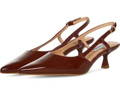 Steve Madden Legaci | Zappos.com Brown Slingback Pumps With 4-inch Heel For Work, Round Toe Slingback Pumps With 4-inch Heel For Work, Slingback Pumps With 4-inch Heel For Work, Brown Slingback Pumps With Buckle For Work, Closed Toe Court Shoes With Heel Strap For Office, Open Toe Heels With Removable Insole For Work, Brown Slingback Pumps With Round Toe For Office, Brown Closed Toe Slingback Pumps For Work, Closed Toe Patent Leather Heels For Work