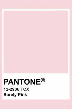 pantone's 12 - 2096 tcx barely pink is the color you need for your next project