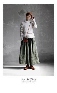 Linen Style Fashion, Minimalist Moda, Mori Fashion, Global Dress, Linen Fashion, Mode Boho, Mode Casual, Moda Vintage, 가을 패션