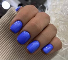 Unghie Sfumate, Dip Nails, Blue Nail Polish, How To Earn Money, Minimalist Nails