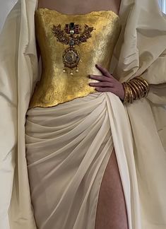 Krikor Jabotian, Fire Outfits, Blink Blink, Royal Dresses, Body Jewellery, Bridal Couture, Gold Dress, Corsets