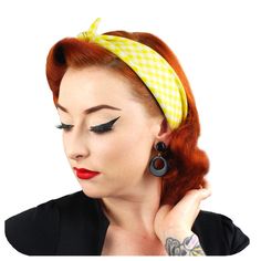 "Our retro gingham bandanas are hand-made to original 1950's square vintage dimensions. They can be worn as a bandana, head-scarf, neck-tie or as a cute accessory tied on your handbag. Gingham is such a classic vintage fabric and can be easily matched or accessorised into many retro outfits. A classic Rockabilly hair accessory! But don't just take our word for it ... check out Miss Hero Holliday's review of our Gingham Bandanas: https://missheroholliday.wordpress.com/2016/06/08/bandana-na/ DETAI Retro Adjustable Bandana For Summer, Vintage Summer Headband, Adjustable Retro Bandana Headband, Greaser Hair, Retro Scarf, 1950s Hairstyles, Vintage Bandana, 50s Rockabilly, Rockabilly Hair