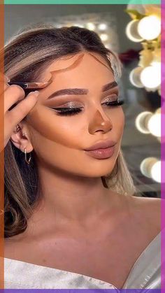 New contour and highlight tutorial 🔥💯🤩 #makeup #makeuptutorial #makeuptips #learningwithnk #viral Highlight Tutorial, Contour And Highlight, Contour Tutorial, How To Contour, Highlight And Contour, Contour Makeup Tutorial, Youtube Makeup, Mermaid Makeup, Contour Makeup