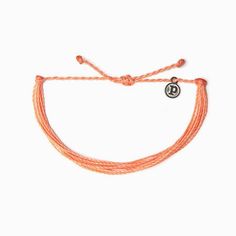 Beachy Pura Vida Bracelets, Puravida Bracelets Bead, Beachy Jewelry Pura Vida, Beachy Bracelets Pura Vida, Puravida Bracelets Packs, Pure Vida Bracelets, Peach Bracelet, Pura Vida Bracelets, Preppy Jewelry