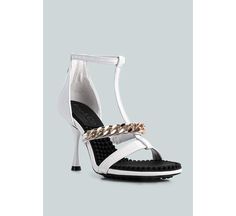 in stock T Strap Heels, Mid Heel Sandals, Target Clothes, Open Toe Shoes, Heeled Sandal, Round Toe Heels, Heel Sandal, Valentino Studs, Dress Sandals