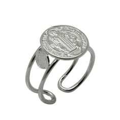 Item Specifications: Metal Type: Sterling Silver. Metal Stamp or Hallmark: .925 Metal Purity: 92.5% Sterling. Face Measurements From South To North: 20mm. Don't know your ring size?.Gift box included Ship from Los Angeles, CA Here you can find a link to a conversion table of all ring sizes of all country's: (copy & paste into your browser). http://pics.bluenile.com/assets/chrome/pdf/ring_sizing_guide_0610-CA.pdf Payments:All major credit card payments through Shopify, Amazon & PayPal.Shi Adjustable Sterling Silver Nickel-free Signet Ring, Adjustable Silver Symbolic Midi Rings, Adjustable Silver Engraved Open Ring, Adjustable Silver Open Ring Engraved, Nickel Free Silver Open Band Ring, Silver Nickel-free Open Band Ring, Adjustable White Gold Engraved Open Ring, Silver Engraved Open Ring, Adjustable Nickel-free Engraved Silver Ring