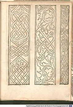 an old book with intricate designs on it