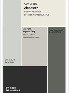 the color scheme is shown in shades of gray, white and grey with text that reads sw