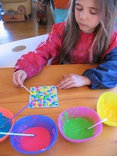 homemade puffy paint in the microwave! Make Puffy Paint, Homemade Puffy Paint, Diy Puffy Paint, Puff Paint, Puffy Paint, Easy Craft Projects, Childrens Crafts, How To Make Homemade