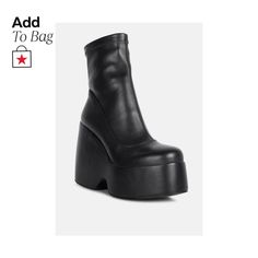 in stock Platform Ankle Boots Outfit, Ankle Boots Outfit, Burgundy Boots Ankle, Boots Outfit Ankle, High Heel Boots Ankle, Platform Ankle Boots, Round Toe Heels, Women Trends, Zipper Detail