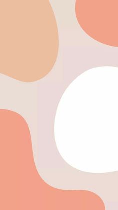 an orange and pink background with white circles