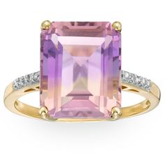 This quality women's ring features a large 10x8 emerald shape purple amethyst and 10 round cut diamonds.  The diamonds and gemstones are set in solid 10k yellow gold high polished mounting.  This is perfect for an engagement or anniversary ring. Heart Shaped Diamond Ring, Amethyst And Diamond Ring, Jewelry Hand, Men Diamond Ring, Pompeii, Yellow Diamond, Amethyst Ring, Anniversary Ring, Wedding Ring Sets