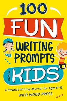 the book cover for 100 fun writing projects for kids