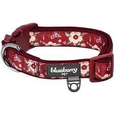 Blueberry Pet 10+ Patterns Soft & Comfy Flower Print Neoprene Padded Dog Collars Cute Collars, Collars For Dogs, Glitter Accessories, Picnic Summer, Spring Floral Prints, Cute Dog Collars, Pet Steps, Halloween Candy Corn