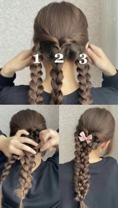 how to do a fishtail braid for long hair in 3 easy steps - step by step instructions