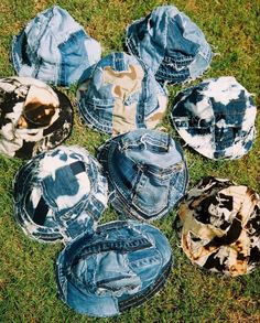 Nigel Xavier Patchwork, Nigel Xavier Clothes, Bucket Hat Street Style, Bucket Hat Ideas, Bucket Hat Style, Denim Cap, Denim Bucket Hat