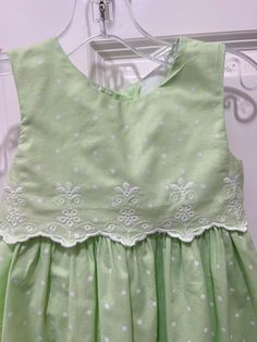 VTG  Sophie Rose Sleeveless Spring to Summer Mint Green Toddler Dress SZ 24M Green Sleeveless Dress For Summer Dress-up, Sleeveless Dress-up Dresses For Spring, Cute Green Sleeveless Dress For Spring, Sleeveless Ruffled Dress For Dress-up, Green Sleeveless Dress For Dress-up Occasions, Cute Green Sleeveless Summer Dress, Cute Sleeveless Floral Dress For Garden Party, Sleeveless Sundress For Dress-up Occasion, Green Baby Dresses