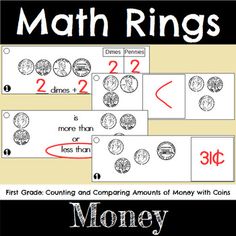 money counting game for kids to practice counting and comparing coins with the numbers 1 - 20