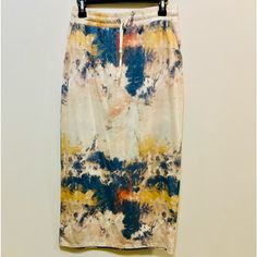 Fitted Pull On Skirt, Drawstring Waist Band, 2 Functional Pockets. New With Tags, Excellent Condition. Multicolor Midi Pencil Skirt For Summer, Zara Pencil Skirt For Summer, Zara Multicolor Skirt, Zara Summer Pencil Skirt, Casual Multicolor Skirt By Zara, Casual Multicolor Zara Skirt, Zara Casual Multicolor Skirt, Zara Skirts, Women Skirts Midi