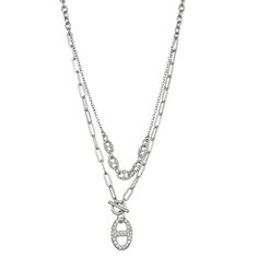 Layer up in style with this Simply Vera Vera Wang Double Strand Necklace. Click on this JEWELRY & WATCHES GUIDE to learn about fit, styles, materials and more! Layer up in style with this Simply Vera Vera Wang Double Strand Necklace. Click on this JEWELRY & WATCHES GUIDE to learn about fit, styles, materials and more! FEATURES Chain length: 18 in. Clasp: lobster-claw Nickel safe Metal: alloy Finish: polished Not appropriate for children 14 years old and younger. Size: One Size. Color: Clear. Gen Double Strand Necklace, Simply Vera Wang, Simply Vera, Strand Necklace, Vera Wang, Chain Lengths, Layered Necklaces, Lobster Claw, Chain Length