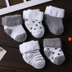 Item Type: Socks Material: Cotton Gender: Baby Boy Style: Active Size: Newborn Package Includes: 5 x Pair Non Slip Socks, Foot Socks, Boys Socks, Toddler Socks, Newborn Outfit, Baby Cartoon, Baby Boy Fashion, Baby Warmer, Baby Outfits