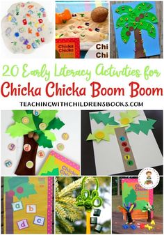 20 easy and creative activities for chicka chicka boomboom