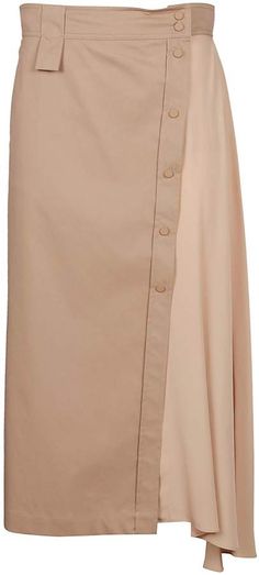 Sportmax Shape-shifting Asymmetric Skirt Asymmetrical Hem Pleated Skirt, Asymmetrical Beige Bottoms For Work, Beige Asymmetrical Bottoms For Work, Workwear Skirt With Asymmetrical Hem And Lining, Asymmetrical Hem Skirt For Workwear, Asymmetrical Skirt With Button Closure For Work, Asymmetrical Hem Lined Skirt For Work, Asymmetrical Pleated Skirt For Work, Asymmetrical Hem Pleated Skirt For Work