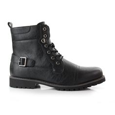 Fabian Polar Fox Rugged Black inner fur Biker Boots for winter men's shoes top view Urban Lace-up Winter Boots, Urban Style Lace-up Boots For Winter, Rugged Black Martin Boots For Winter, Rugged Ankle Combat Boots For Winter, Rugged Winter Ankle Combat Boots, Winter Boots For Urban Adventures With Round Toe, Urban Moto Boots With Round Toe For Winter, Urban High Ankle Winter Boots, Urban Style Moto Boots With Round Toe For Winter