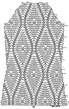 an image of a crochet pattern that looks like it could be used to make something