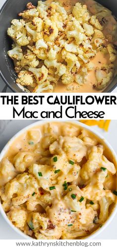 the best cauliflower mac and cheese recipe is made in one pan, so it's easy to make