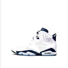 Brand New In The Box, Never Worn. Size Big Kids 6.5 Air Jordan Retro 6, Huaraches Shoes, Jordan Retro 6, Retro 6, High Tops Sneakers, White Basketball, White Basketball Shoes, Shoes Big, Nike Air Max Tn