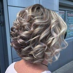 Short Hairdos, Trendy Hairstyle, Curly Bob Hairstyles, Short Haircut, Hairstyles Long, Curly Hair Cuts