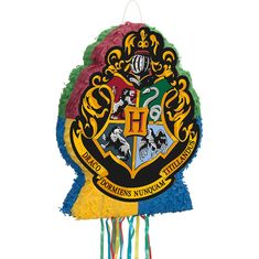 Unique 18 inch HARRY POTTER SHAPED DRUM PULL PINATA Pinatas 66136-UN Harry Potter Balloons, Harry Potter Motto Party, Harry Potter Letter, Harry Potter Case, Harry Potter Theme Birthday, Cumpleaños Harry Potter, Harry Potter Sorting, Harry Potter Sorting Hat, Harry Potter Bday