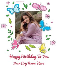 Customized Create Happy Birthday Greeting Photo Frame Butterfly Happy Birthday Greeting Card With Name And Photo Wishes Special Online Create Designed Images Editing Free Application Tools. Beautiful Butterfly Decoration Birthday Poster Editable Customized Name With Photo Add/Upload Option. Birthday Best New Template Easily Share Your Friends or Family Member Wishing You. Edit Card Maker Tools. Happy Birthday Editing Photo, Happy Birthday Wishes Add Photo, Happy Birthday To You Wishes, Happy Birthday With Photo Edit, Happy Birthday Add Photo, Happy Birthday With Photo, Happy Birthday Frame Add Photo, Happy Birthday Wishes With Photo, Birthday Wishes Friend