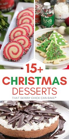 15+ Christmas Desserts Recipes - From Cookies to Mousse to Tarts to Cake, these celebratory desserts are perfect for the holidays! Christmas Treats for young and old! Celebratory Desserts, Christmas Desserts Recipes, Christmas Dessert Recipes, Best Christmas Recipes, Holiday Favorite Recipes, Christmas Brunch, Christmas Dessert, Christmas Food Desserts, Christmas Breakfast