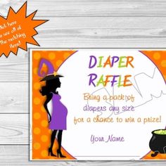 Halloween Baby shower games set of 8 games bundle Printable | Etsy Baby Shower Diaper Raffle, Shower Bebe, Baby Shower Diapers, Halloween Baby, Cards Printable