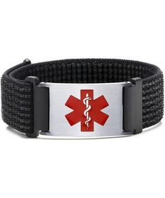 FREE ENGRAVING: Our medical alert bracelets support high contrast laser engraving, not printed, the engrave information will last many years & won't fade. Please click the yellow button “Customize Now” to complete your personalization. MATERIAL: High quality 316L Stainless Steel ID Tag(Replaceable) and Braided Nylon wristband. Hypoallergenic, Rust-proof and Non-fading. Lead&Nickel Free, highly polished, smooth surface, not easy to cut the skin. Both adults and kids can wear this m... Adjustable Black Rectangular Wristband, Black Adjustable Rectangular Wristband, Adjustable Hypoallergenic Black Wristband, Emergency Bracelet, Wristband Design, Medical Id Bracelets, Medic Alert Bracelets, Medical Bracelet, Tiger Eye Bracelet