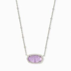 Kendra Scott Necklace Amethyst, Purple Kendra Scott Necklace, Kendra Scott Necklace Black, Silver Kendra Scott, Easter Board, Kendra Scott Silver