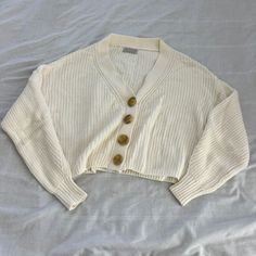 Urban Outfitters Knit Cardigan Size Small Condition: Nwot Color: Ivory Details : - Button-Down - Perfect On Its Own Or For Layering Extra: - I Ship Between 1-2 Days Cream Knit Button-up Cardigan, White Knitted Button-up Outerwear, Cream Cotton Button-up Cardigan, Beige Cotton Sweater With Buttons, Cream Button-up Knit Sweater, Cream Knit Button-up Sweater, Cream Button-up Knit Cardigan, Cream Cotton Cardigan With Buttons, White Cotton Cardigan With Button Closure